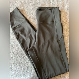 Army Green Lululemon leggings